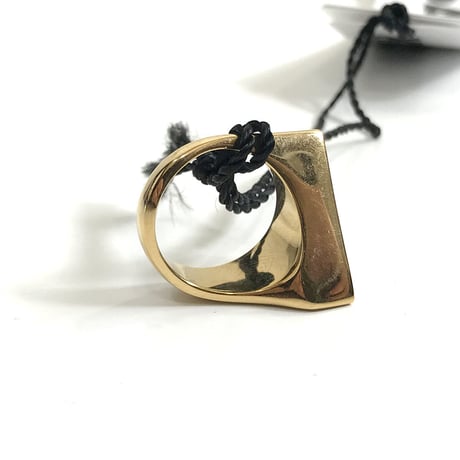 新品 jilsander 2019aw ring 13号 gold