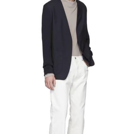 新品 maison margiela collar less jacket