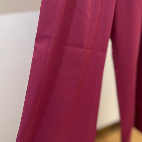 新品 mm6 maison margiela 2019aw bordeaux flare pants
