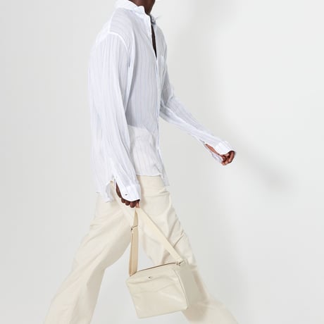 新品 our legacy 2023 stripe semi sheer over size shirt 48