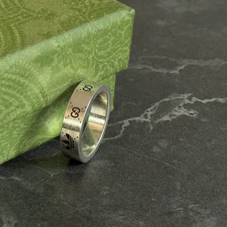 gucci adidas silver ring 23号