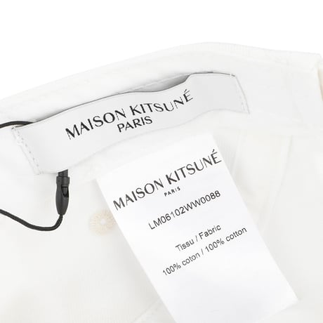 新品 maison kitsune palais royal cap