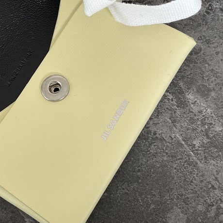 新品 jilsander 2023ss leather coin purse