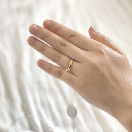 新品 mm6 maison margiela 2019ss ring gold 21号