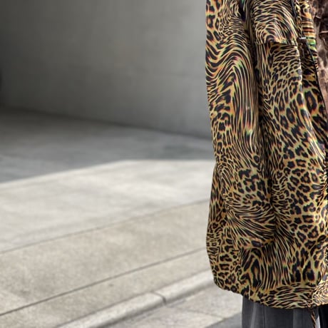 新品 maison margiela 2020aw leopard ove size coat