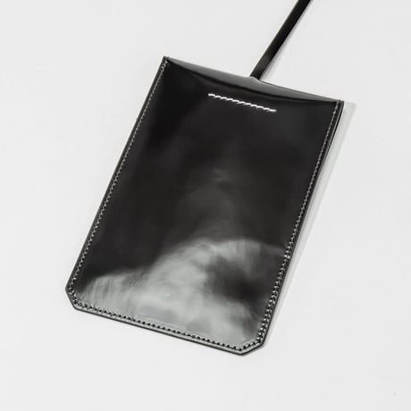 新品 mm6 maison margiela leather shoulder bag
