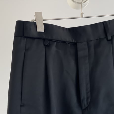 saint laurent silk tack tuxedo pants 40