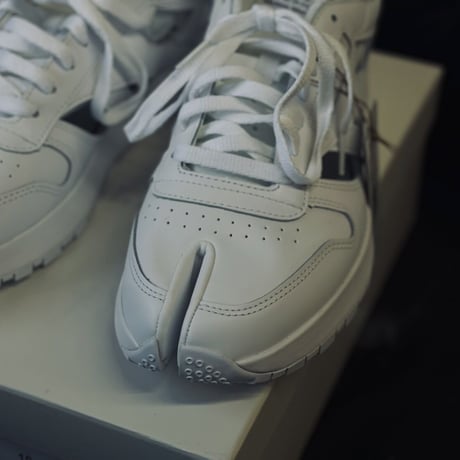 新品 maison margiela × reebok ”tabi" shose white 41