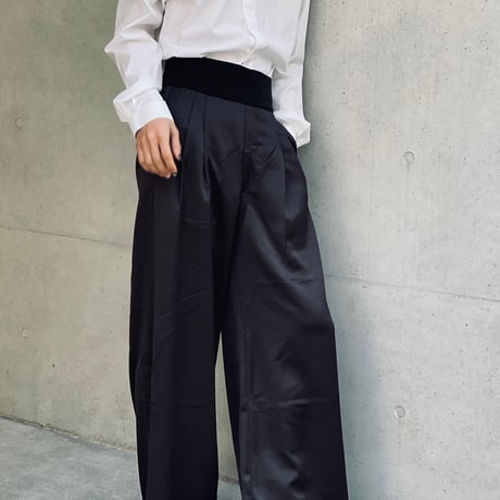 新品 high wide pants 40