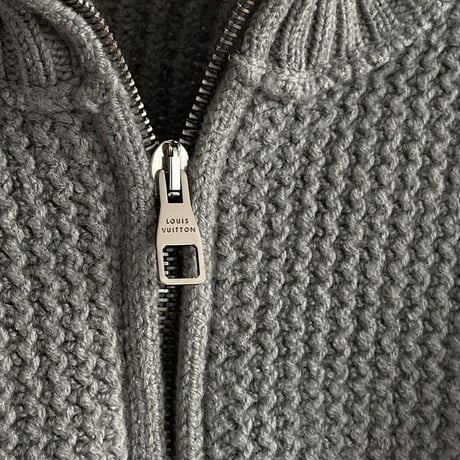 louis vuitton cashmere silk drivers knit L
