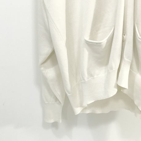 80-90s made in Flance lanvin drop shoulder cardigan