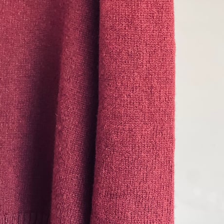 jilsander bordeaux knit