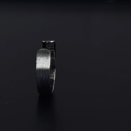 factory sample silver 925 curve “slim” ring