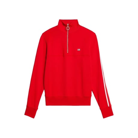 新品 ami paris  2023ss technical half zip sweat XS