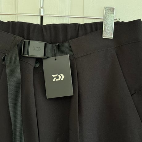 新品 daiwa tech pants black M