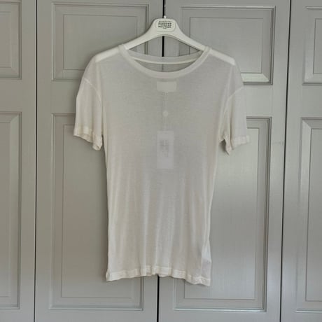 新品 maison margiela "白タグ"  semi sheer tops 44