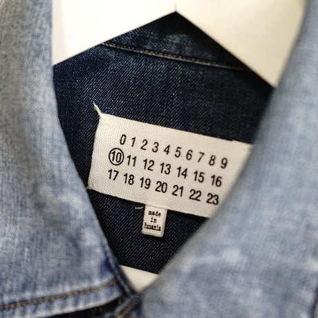 maison margiela denim shirt