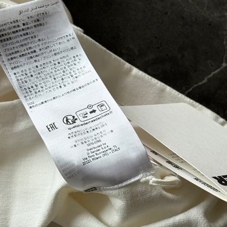 新品 jilsander over size logo tops L