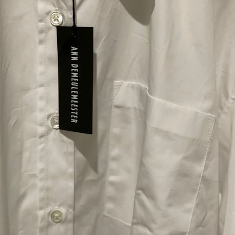 新品 ann demeulemeester 2020ss over size long shirt 38