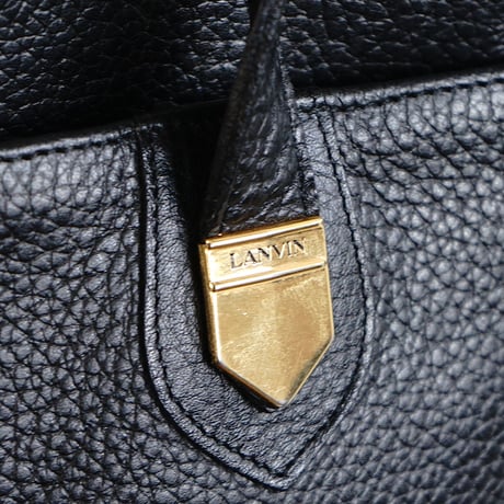 lanvin made in flance leather bag