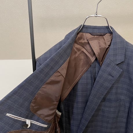 setup suit + hermes necktie #8