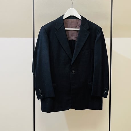 setup suit + hermes necktie #13
