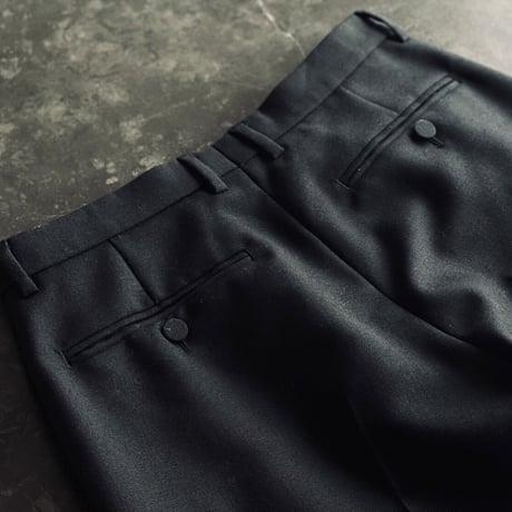 gucci side lace line trousers 44