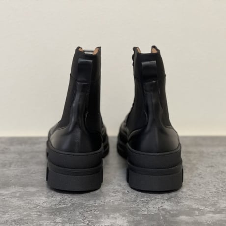 新品 made in Italy factory sample leather boots 44