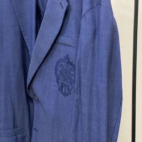 setup suit + hermes necktie #10