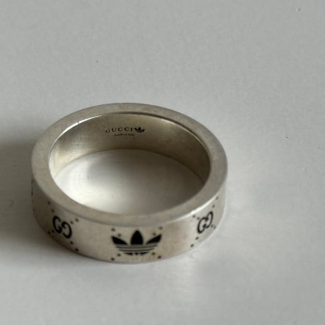 gucci adidas silver ring 23号