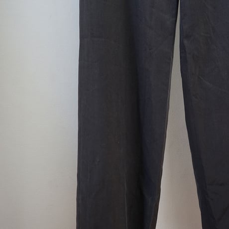 新品 maison margiela silk wide pants