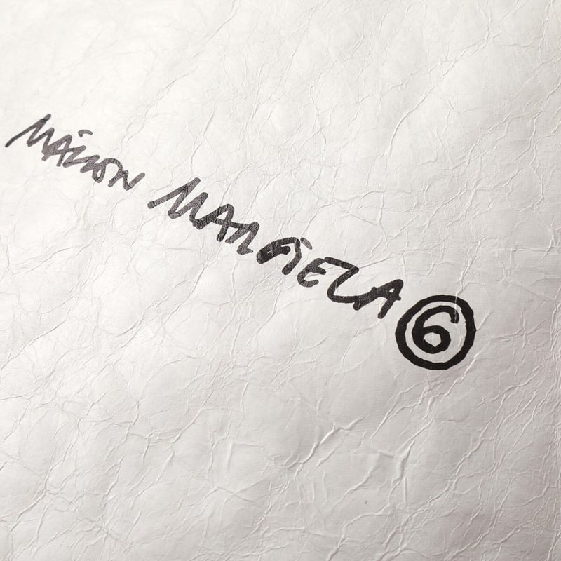 新品 mm6 maison margiela 2021ss fake leather berl
