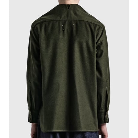 新品 maison margiela wool work jacket