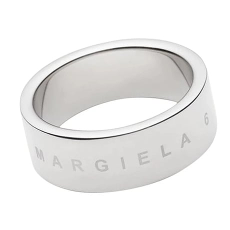 新品 mm6 maison margiela 2024aw number logo ring 14号