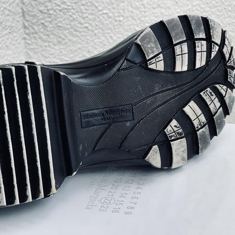 新品 maison margiela 2019aw leather boots