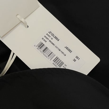 新品 jilsander 2022aw straight cut long shirt 40