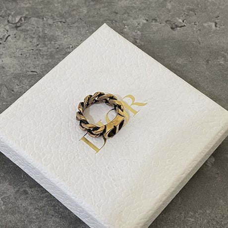 dior 2021aw "CD" logo ring