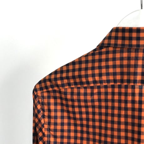 未使用 krisvanassche check shirt