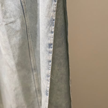 新品 mm6 maison margiela 2019ss bleach wide denim pants