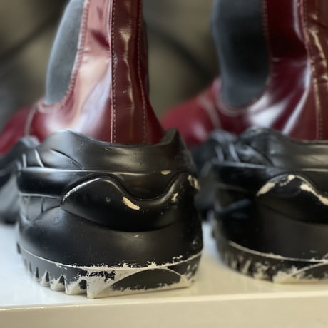 新品 maison margiela 2019aw leather boots