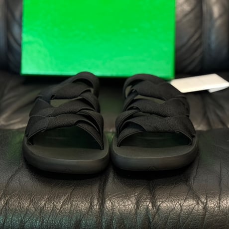 新品 bottega veneta Intrecciato sandals black 41