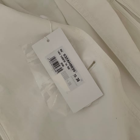 新品 mm6 maison margiela "白衣” motif coat