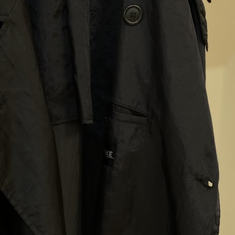 issey miyake over size nylon coat