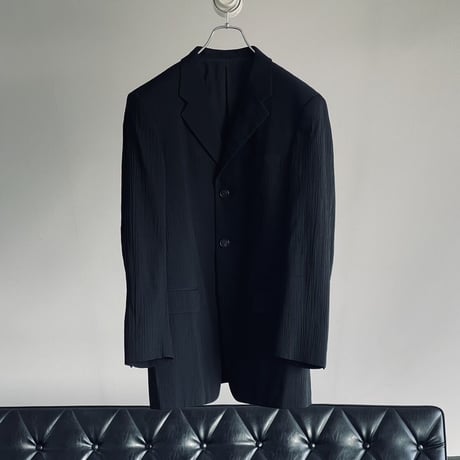 新品 issey miyake men pleats set up suit