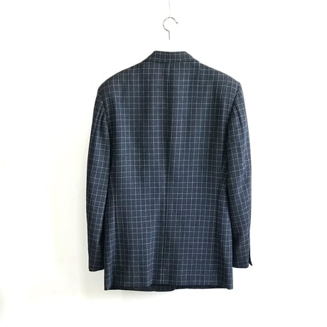 yves saint laurent check tailored jacket