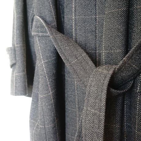 yohji yamamoto AAR check coat