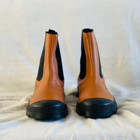 loewe leather side gore boots 41