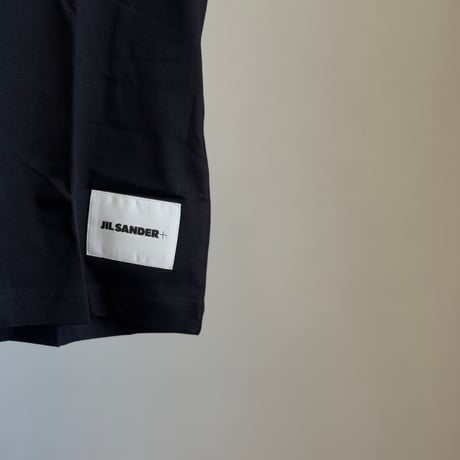 新品 jilsander logo tops black