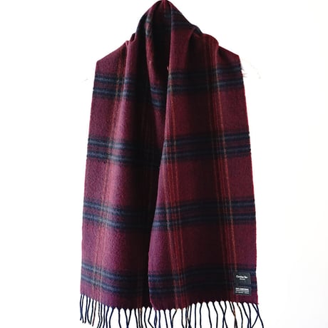 Christian Dior check muffler