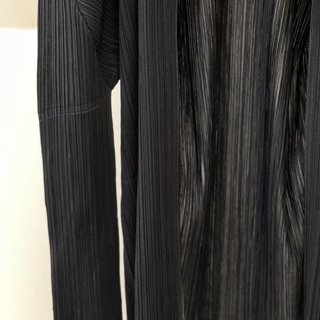 issey miyake pleats zip jacket